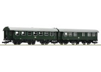 Set de 2 vagoane tren local DB  - H0 Roco 6200039